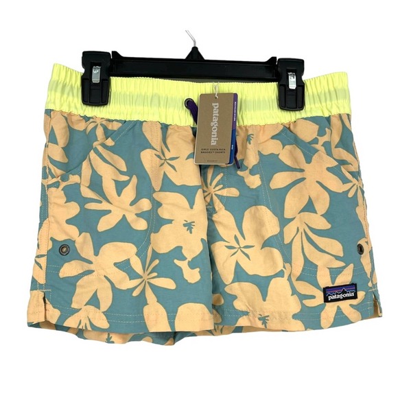 Patagonia Swim Patagonia Girls Costa Rica Baggies Swim Shorts Small